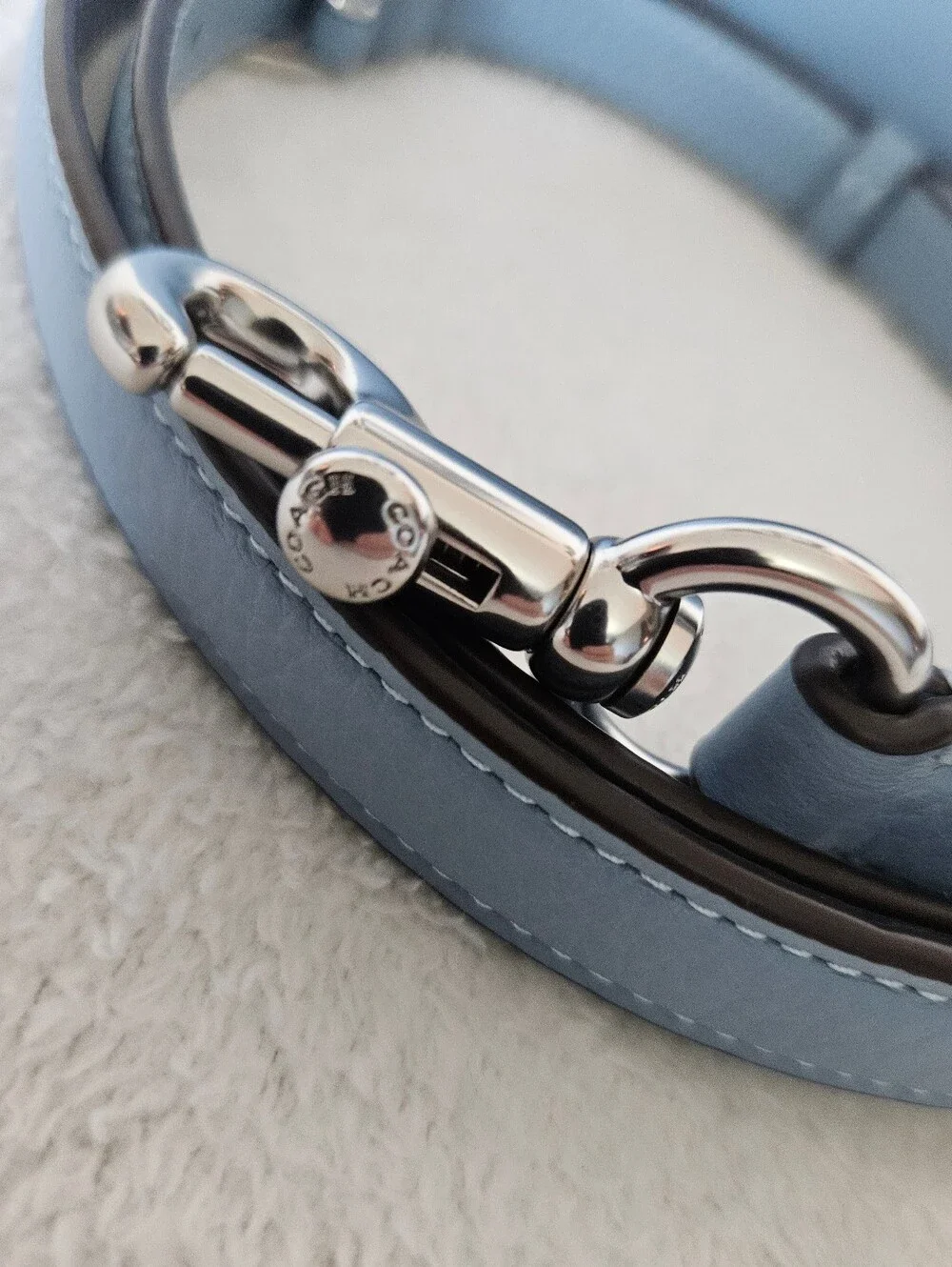 Coach Georgia Satchel - Blue Bell - NWOT - Picture 11 of 12